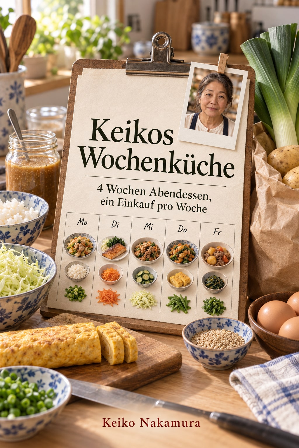 Keikos Wochenküche – 4 Wochen Abendessen, ein Einkauf pro Woche